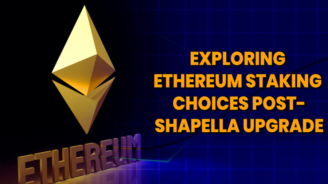 Exploring Ethereum Staking Choices Post-Shapella Upgrade