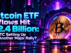 Bitcoin ETF Inflows Hit $2.4 Billion: Is BTC Setting Up for Another Major Rally?