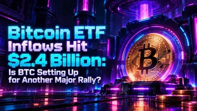 Bitcoin ETF Inflows Hit $2.4 Billion: Is BTC Setting Up for Another Major Rally?