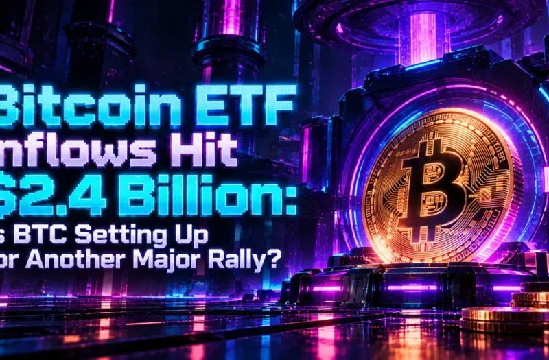 Bitcoin ETF Inflows Hit $2.4 Billion: Is BTC Setting Up for Another Major Rally?