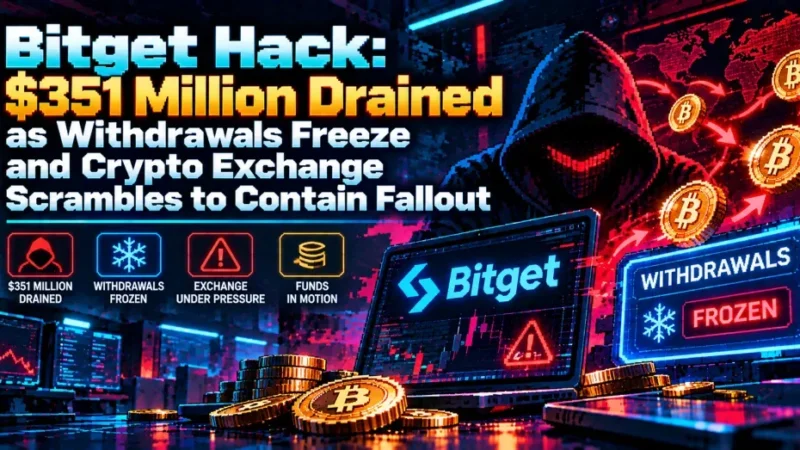 Bitget Hack: $351 Million Drained as Withdrawals Freeze and Crypto Exchange Scrambles to Contain Fallout
