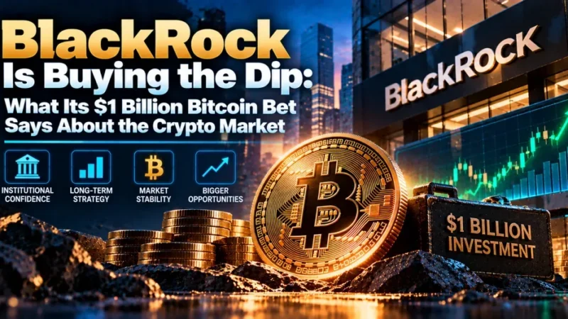 BlackRock Is Buying the Dip: What Its $1 Billion Bitcoin Bet Says About the Crypto Market