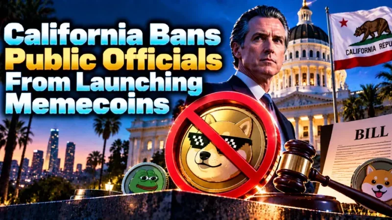 California Bans Public Officials from Launching Memecoins