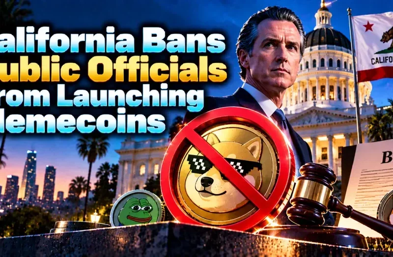 California Bans Public Officials from Launching Memecoins