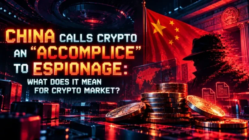 China Calls Crypto an “Accomplice” to Espionage: What Does It Mean for Crypto Market?