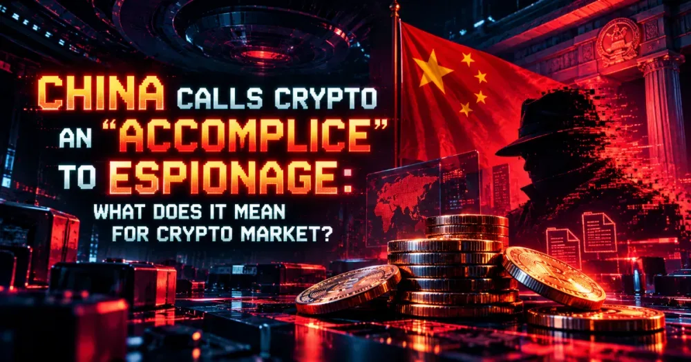 China Calls Crypto an “Accomplice” to Espionage: What Does It Mean for Crypto Market?