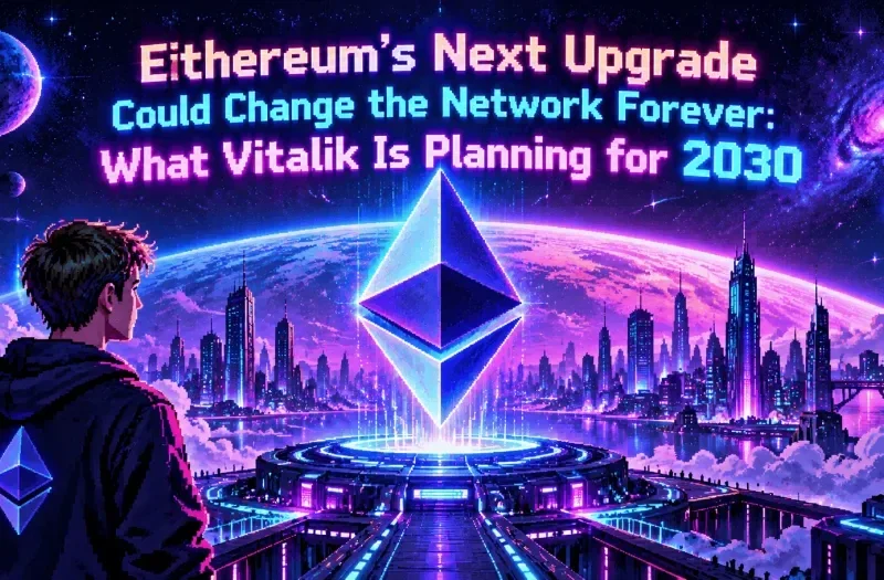 Ethereum’s Next Upgrade Could Change the Network Forever: What Vitalik Is Planning for 2030