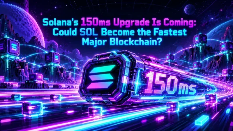 Solana’s 150ms Upgrade Is Coming: Could SOL Become the Fastest Major Blockchain?