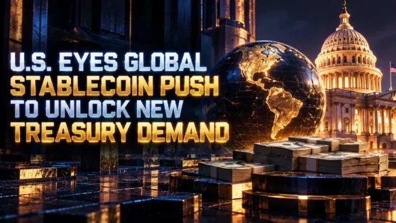 U.S. Eyes Global Stablecoin Push to Unlock New Treasury Demand