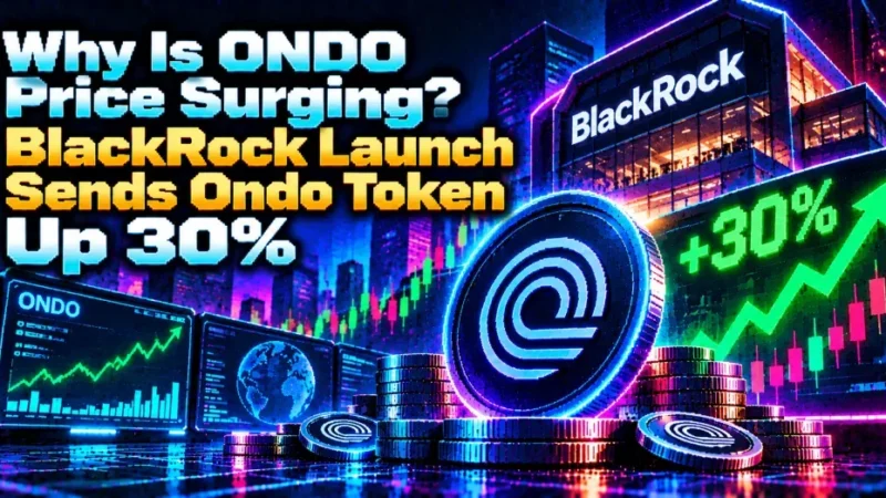 Why Is ONDO Price Surging? BlackRock Launch Sends Ondo Token Up 30%