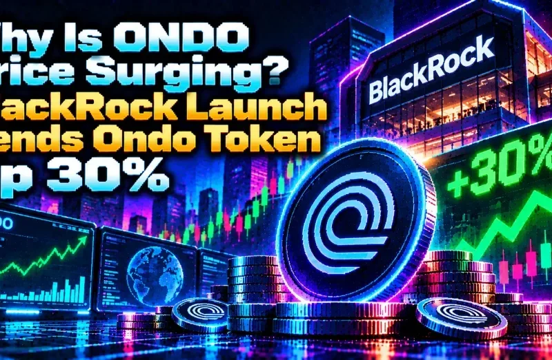 Why Is ONDO Price Surging? BlackRock Launch Sends Ondo Token Up 30%
