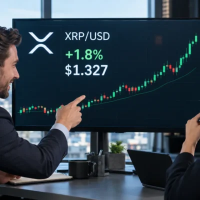 XRP holds $1.30 as falling futures interest signals weak demand