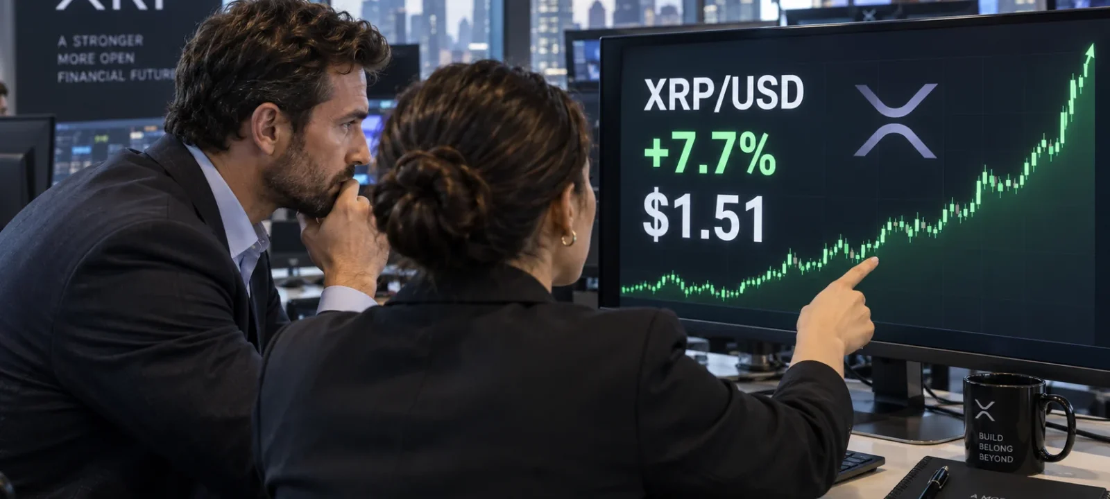 XRP jumps 8% as crypto short squeeze and Ripple developments draw attention