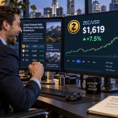 Zcash holds above $1,600 as shielded activity and fund inflows surge