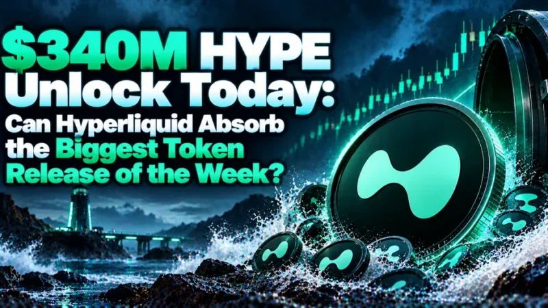 $340M HYPE Unlock Today: Can Hyperliquid Absorb the Biggest Token Release of the Week?