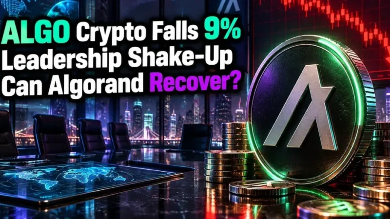 Algorand (ALGO) Price Drops 8.6% as Marketing Chief Exits Foundation
