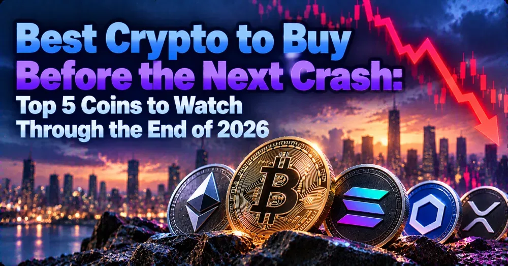 Best Crypto to Buy Before the Next Crash: Top 5 Coins to Watch Through the End of 2026