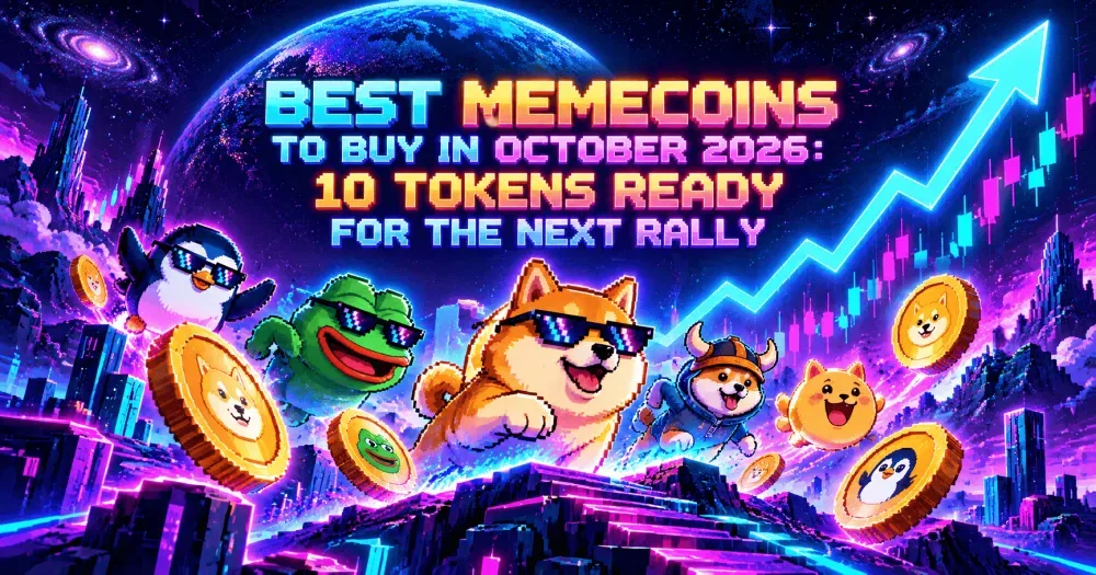 Best Memecoins to Buy in October 2026: 10 Tokens Ready for the Next Rally