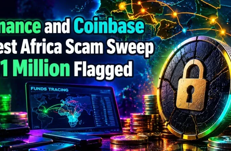 Binance and Coinbase Join West Africa Sweep, but $11M Is Only Flagged