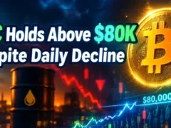 Bitcoin Holds Above $80K Even as Its Daily Loss Reaches 1%