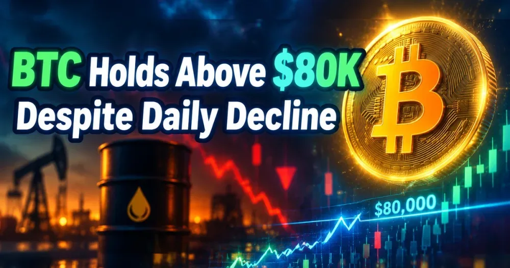 Bitcoin Holds Above $80K Even as Its Daily Loss Reaches 1%