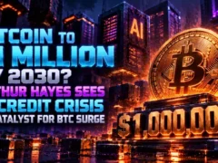 Bitcoin Price to $1 Million? Arthur Hayes Says AI Credit Crisis Could Trigger a Massive BTC Surge