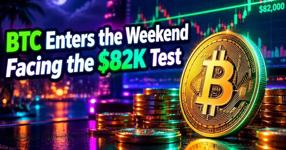 Bitcoin Tests $82,000 as BTC Price Prediction Hinges on a Weekend Reclaim