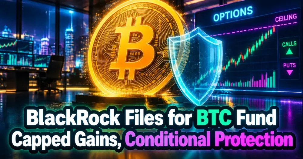 BlackRock Files for Bitcoin ETF With Capped Gains and Conditional Protection