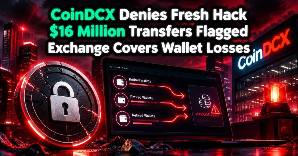 CoinDCX Denies New $16M Hack, Says It Absorbed Transfer Losses