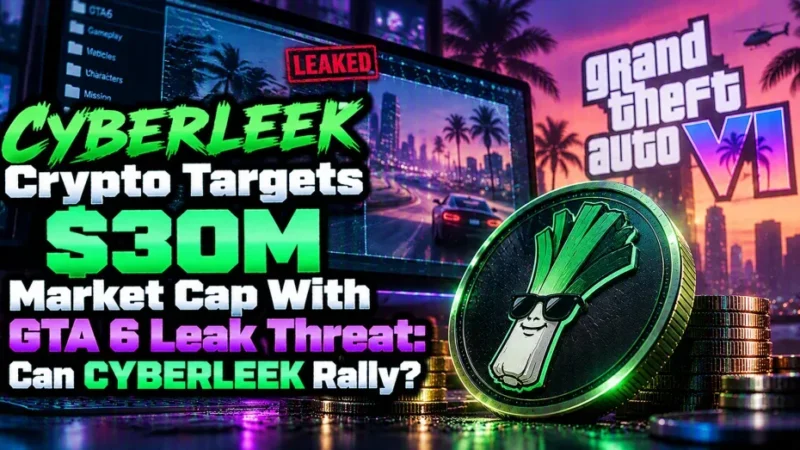 CYBERLEEK Crypto Targets $30M Market Cap With GTA 6 Leak Threat: Can CYBERLEEK Rally?