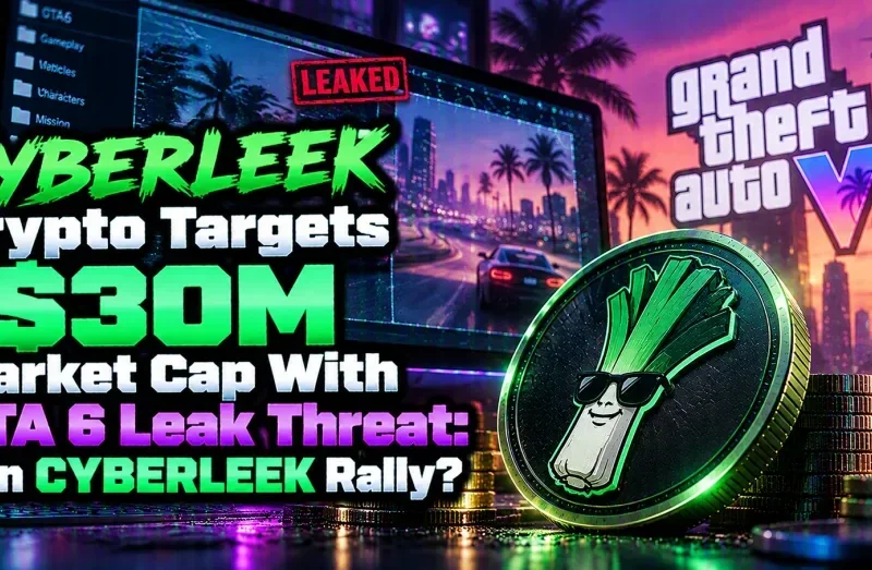 CYBERLEEK Crypto Targets $30M Market Cap With GTA 6 Leak Threat: Can CYBERLEEK Rally?