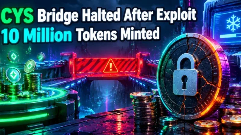 Cysic Halts Bridge After Unauthorized Mint of 10 Million CYS