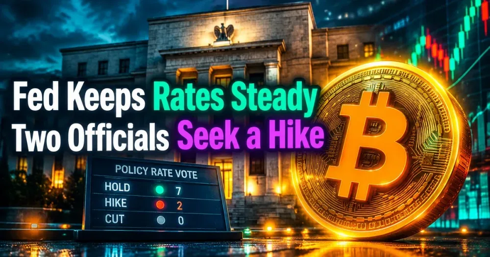 Fed Pauses Rate Hikes After September Increase in 10-2 Vote