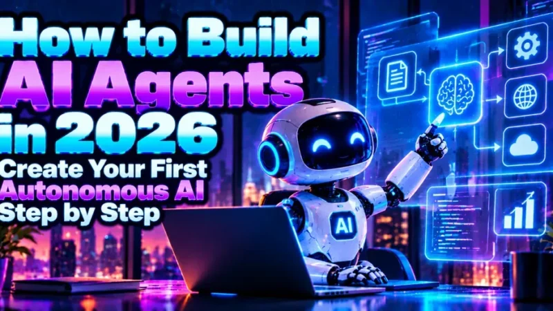 How to Build AI Agents in 2026: Create Your First Autonomous AI Step by Step