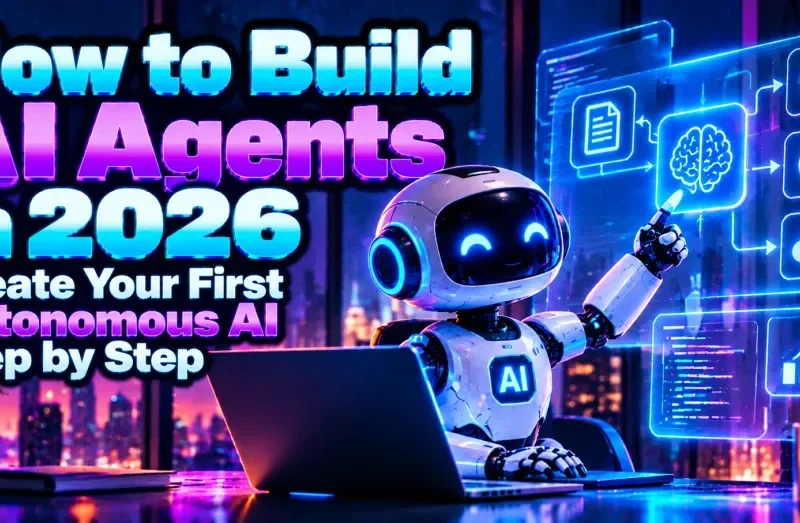 How to Build AI Agents in 2026: Create Your First Autonomous AI Step by Step