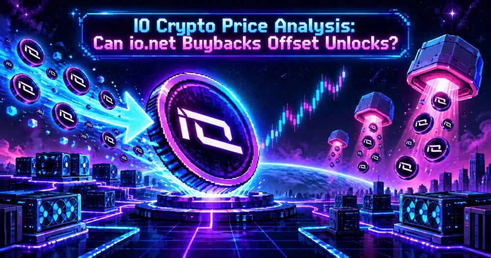 IO Crypto Price Analysis: Can io.net Buybacks Offset Unlocks?
