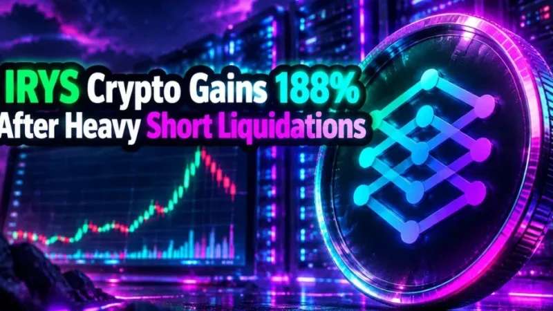 Irys (IRYS) Gains 188% as Short Liquidations Reach $21M