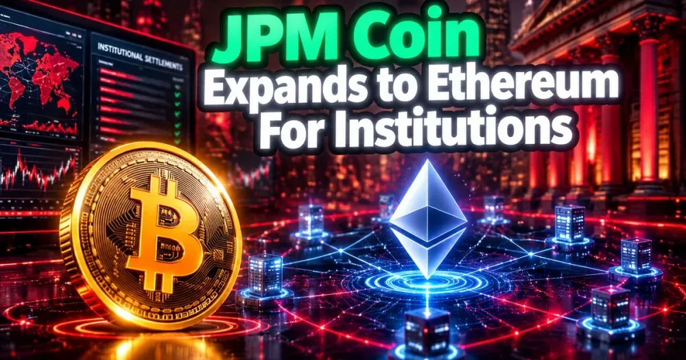 JPMorgan Plans JPM Coin Expansion to Ethereum for Institutions