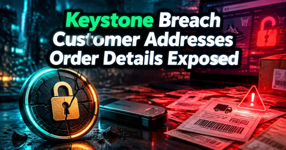 Keystone Breach Exposes Customer Addresses and Order Details