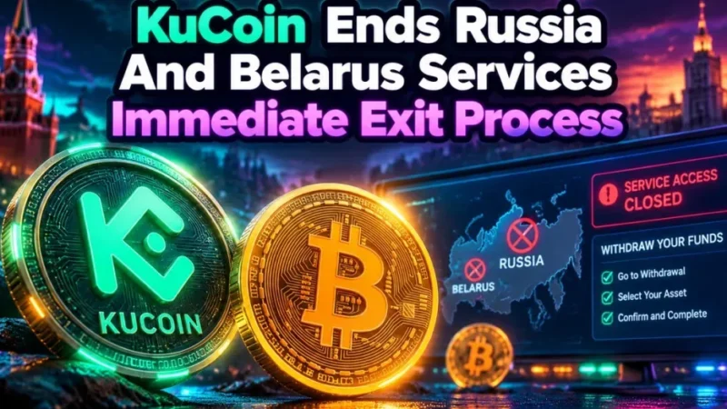 KuCoin Suspends All Services for Users in Russia and Belarus