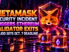 MetaMask Security Incident Triggers Ethereum Validator Exits as Lido Sets Oct. 7 Deadline
