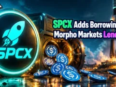 Morpho Opens USDG Borrowing Against Robinhood’s SPCX Token
