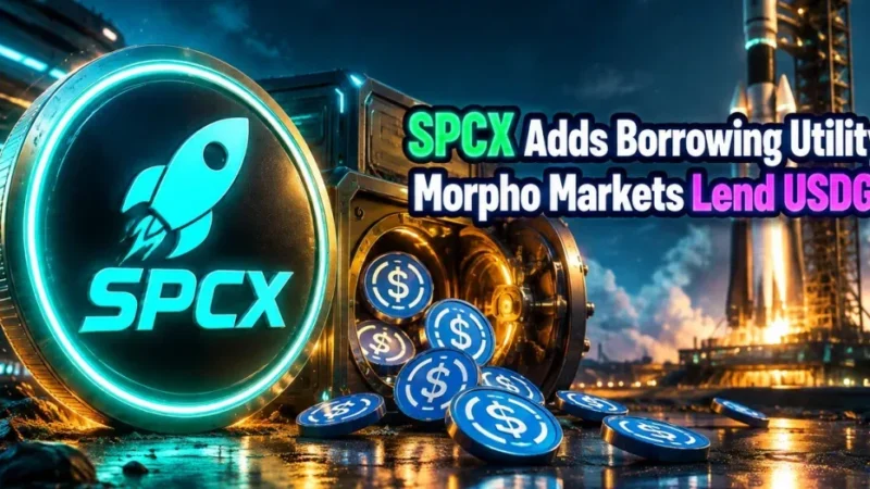 Morpho Opens USDG Borrowing Against Robinhood’s SPCX Token