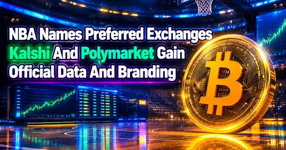 NBA Names Kalshi and Polymarket Preferred Prediction Exchanges