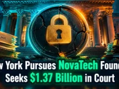 New York Seeks $1.4B From NovaTech Founders After Default Judgment