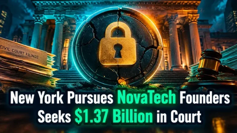 New York Seeks $1.4B From NovaTech Founders After Default Judgment