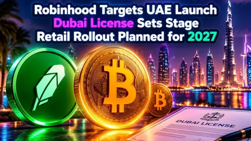 Robinhood Targets 2027 UAE Launch With Dubai Retail Crypto License