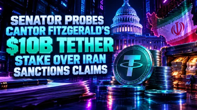 Senator Probes Cantor Fitzgerald’s $10B Tether Stake Over Iran Sanctions Claims