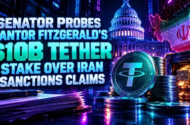 Senator Probes Cantor Fitzgerald’s $10B Tether Stake Over Iran Sanctions Claims