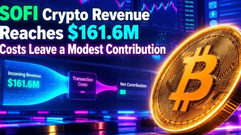 SoFi Crypto Revenue: $161.6M Gross, Just $1.6M Net in Q3 2026